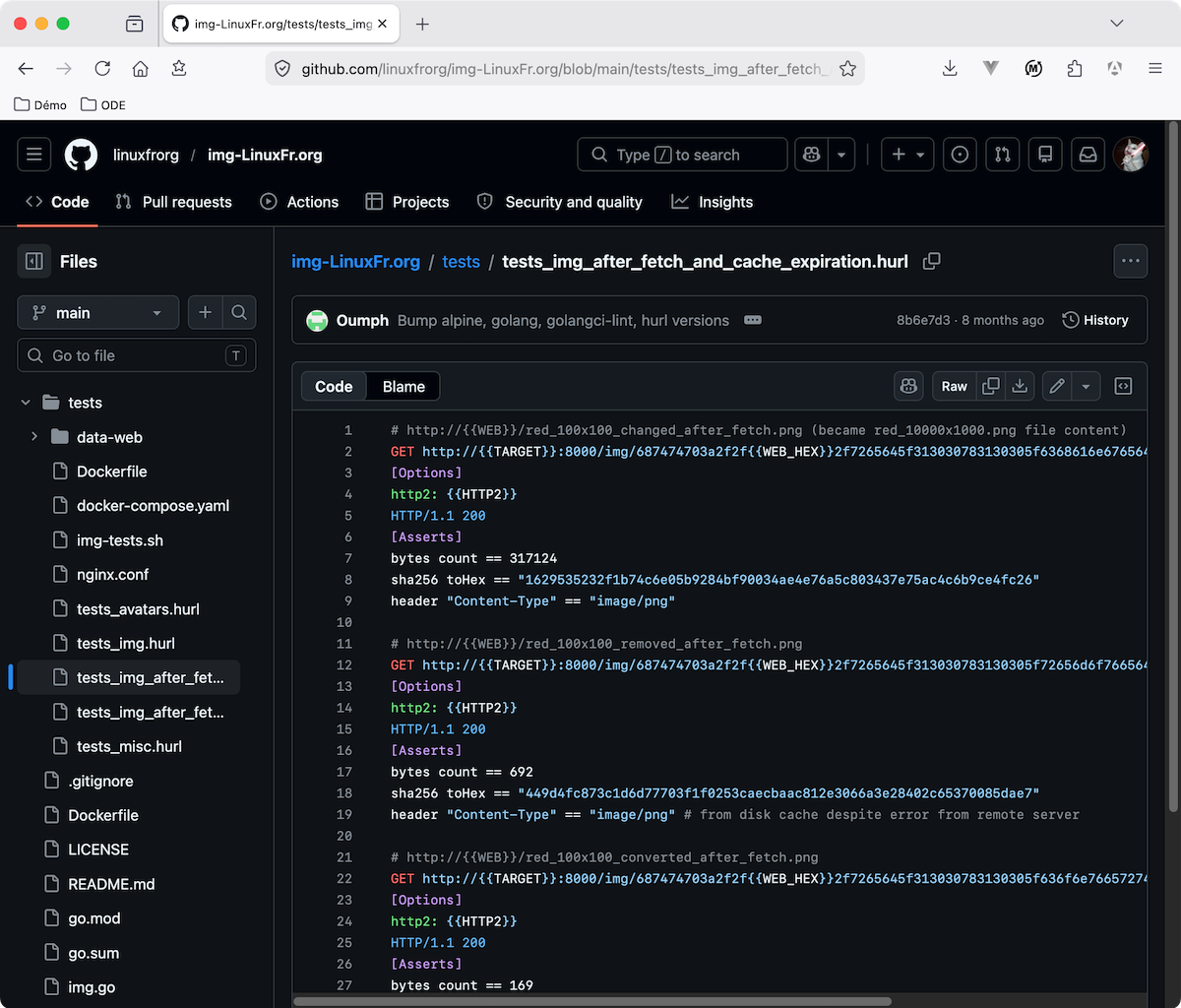 Repo top languages with Hurl